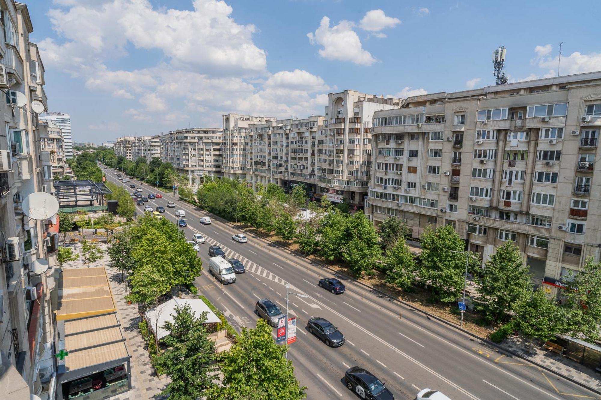 Апартаменты Luxury 2Br On Decebal Avenue Бухарест Экстерьер фото