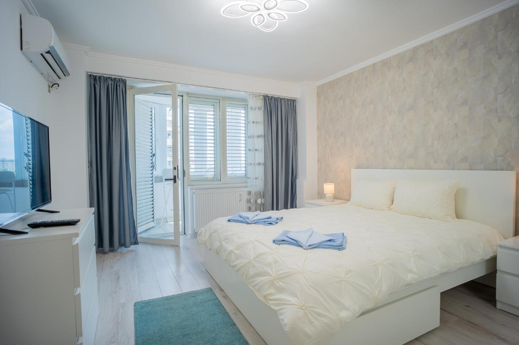 Апартаменты Luxury 2Br On Decebal Avenue Бухарест Экстерьер фото