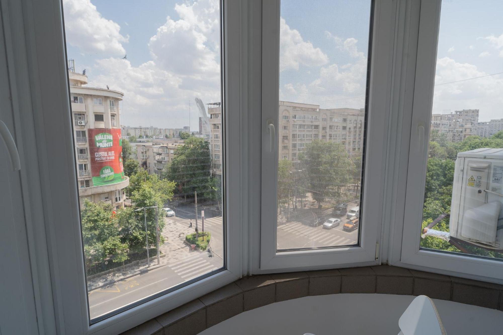 Апартаменты Luxury 2Br On Decebal Avenue Бухарест Экстерьер фото