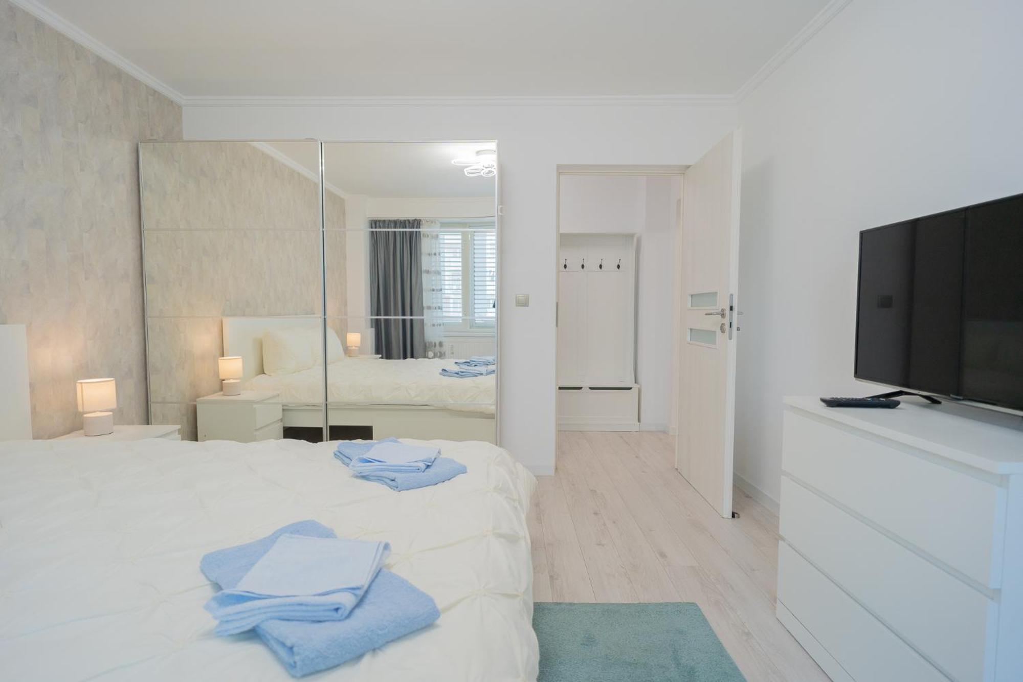 Апартаменты Luxury 2Br On Decebal Avenue Бухарест Экстерьер фото