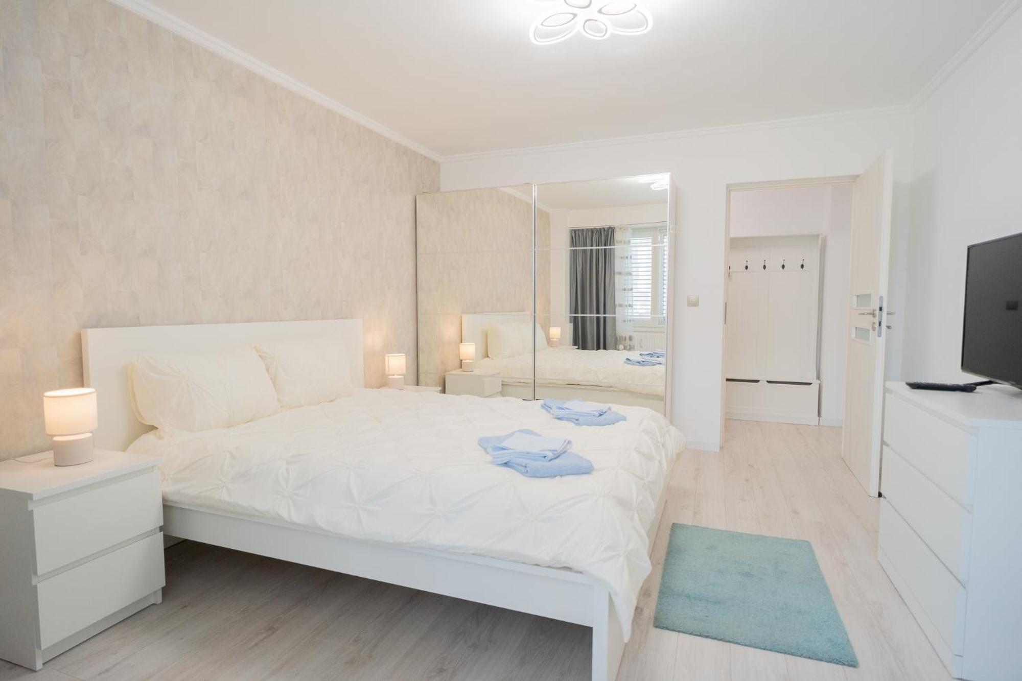 Апартаменты Luxury 2Br On Decebal Avenue Бухарест Экстерьер фото