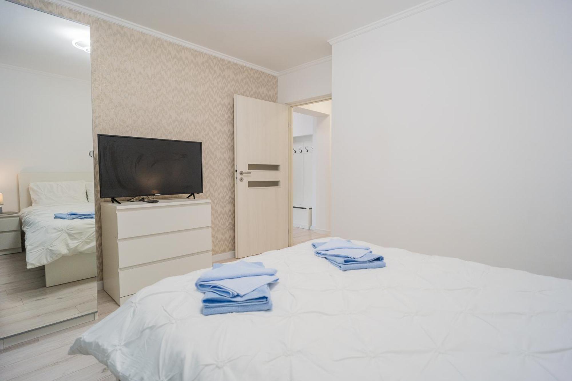 Апартаменты Luxury 2Br On Decebal Avenue Бухарест Экстерьер фото